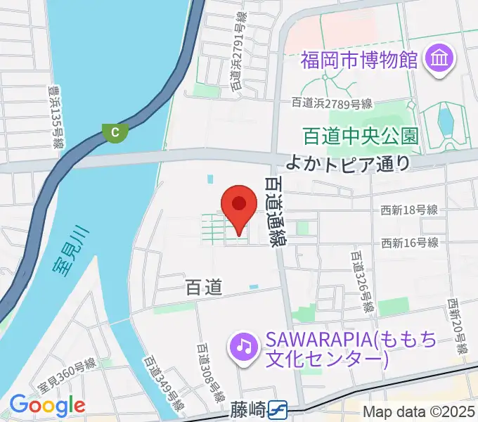 カルチャー教室てんとう虫の地図