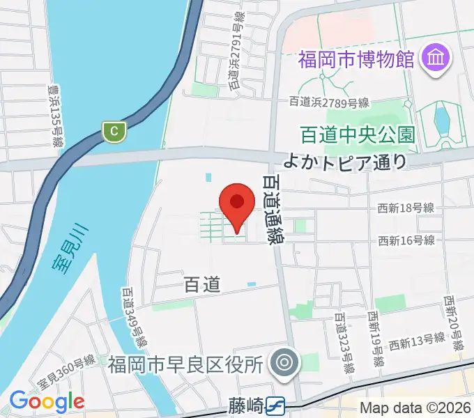 カルチャー教室てんとう虫の地図