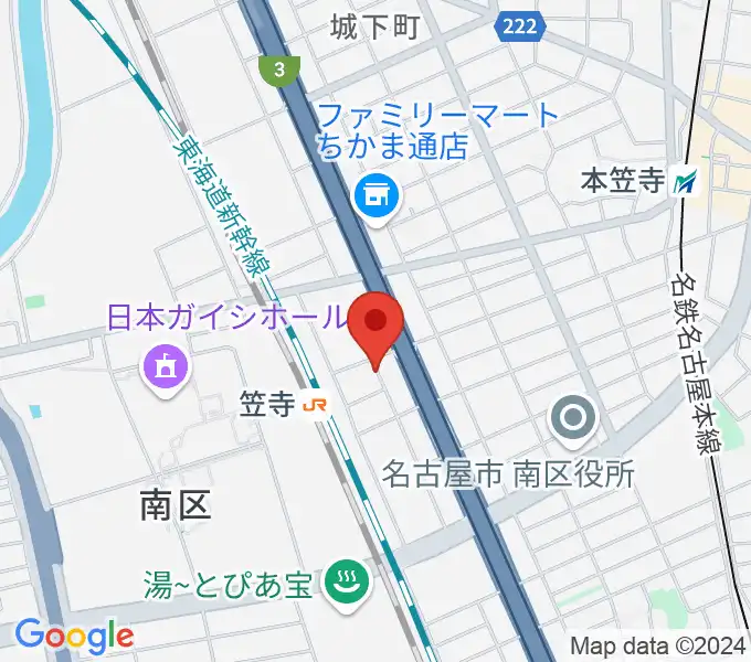 ナナ音楽教室の地図