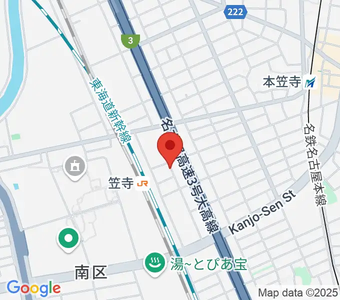 ナナ音楽教室の地図