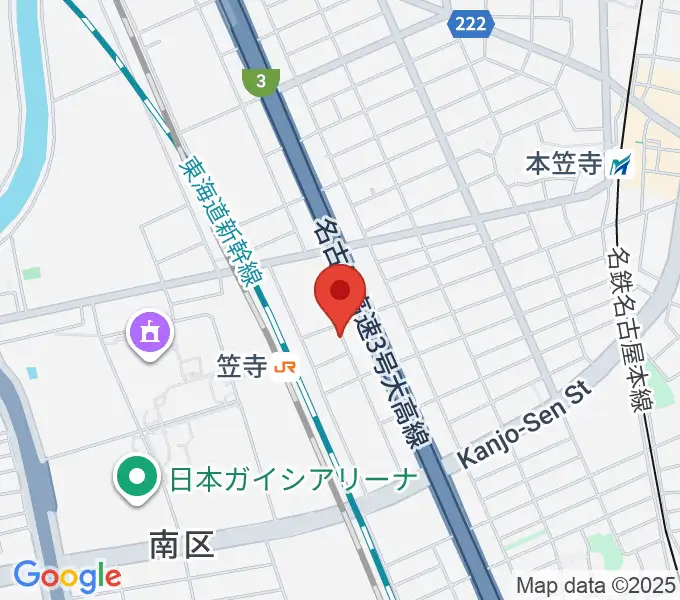 ナナ音楽教室の地図