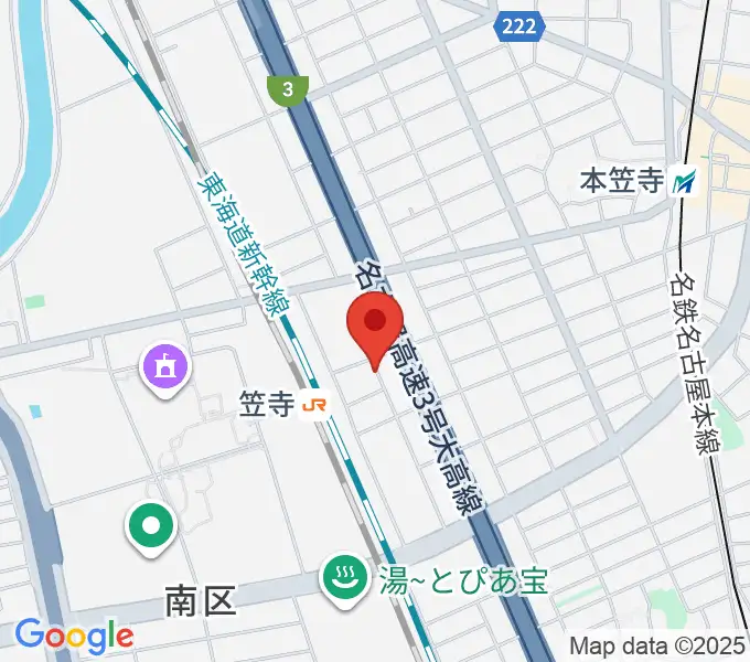 ナナ音楽教室の地図