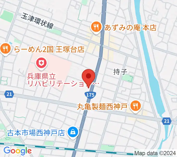 ドリーム・ステップ音楽教室の地図