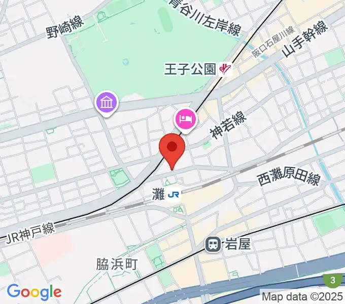 サークル音楽教室の地図