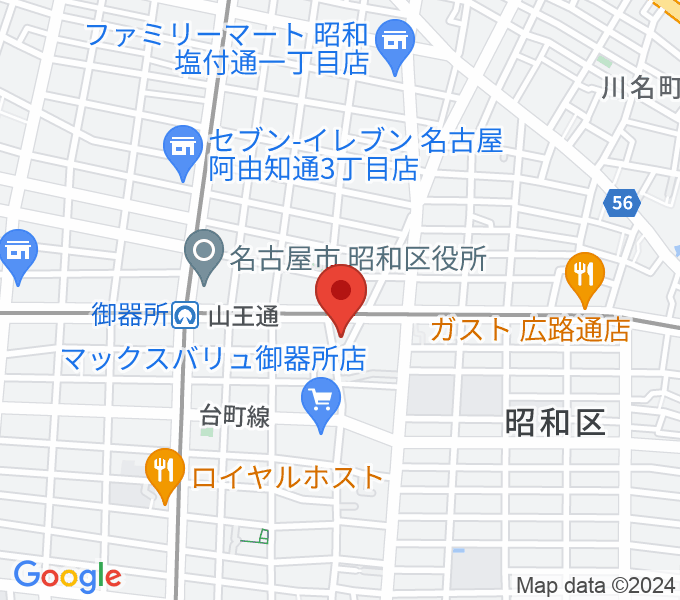 名古屋音楽館の場所
