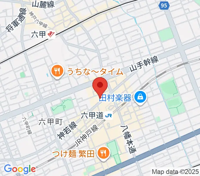 ボイストレーニング HS DREAMの地図