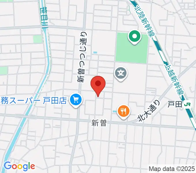 フィオーリ音楽教室の地図