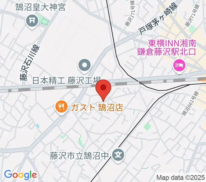 西尾真理のぴあの教室の地図