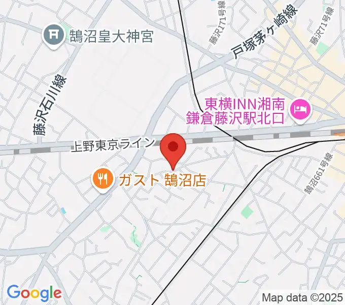 西尾真理のぴあの教室の地図