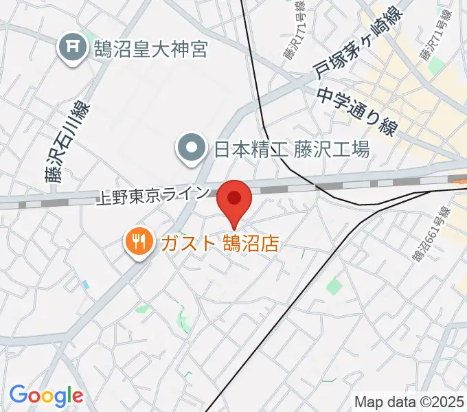 西尾真理のぴあの教室の地図