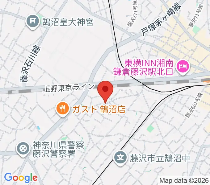 西尾真理のぴあの教室の地図