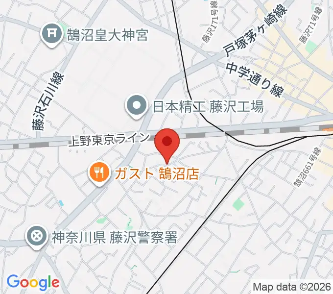 西尾真理のぴあの教室の地図
