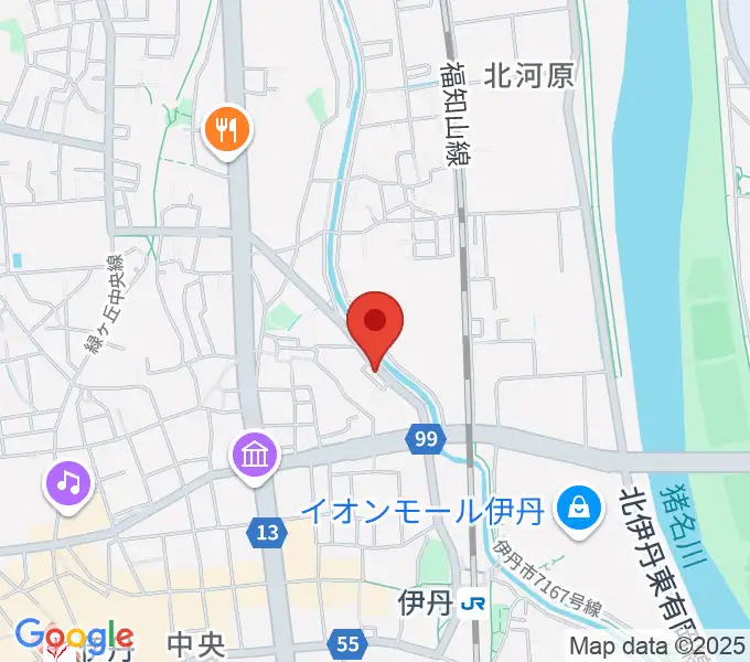ひだピアノ教室の地図