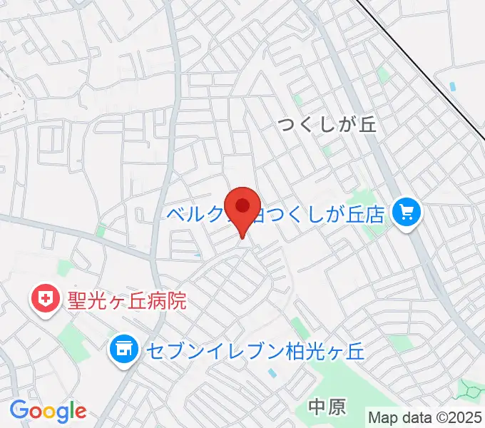 柳沢音楽教室の地図