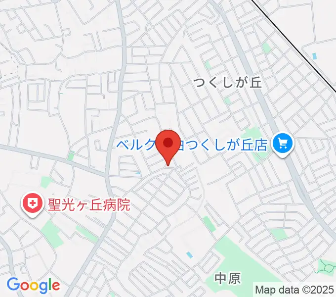 柳沢音楽教室の地図