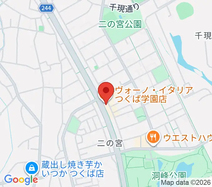 トニカ音楽院の地図