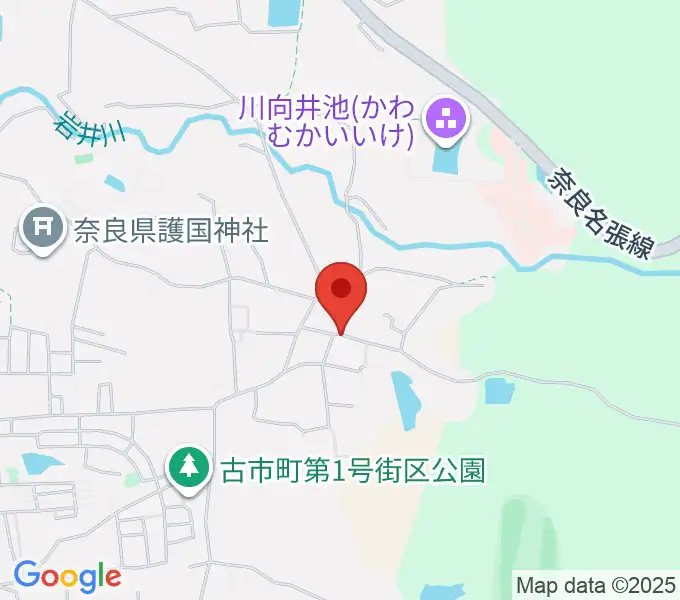 やまなかみゆきピアノ教室の地図