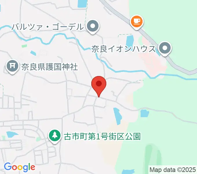 やまなかみゆきピアノ教室の地図