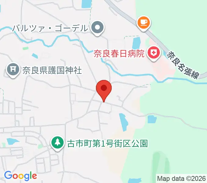 やまなかみゆきピアノ教室の地図