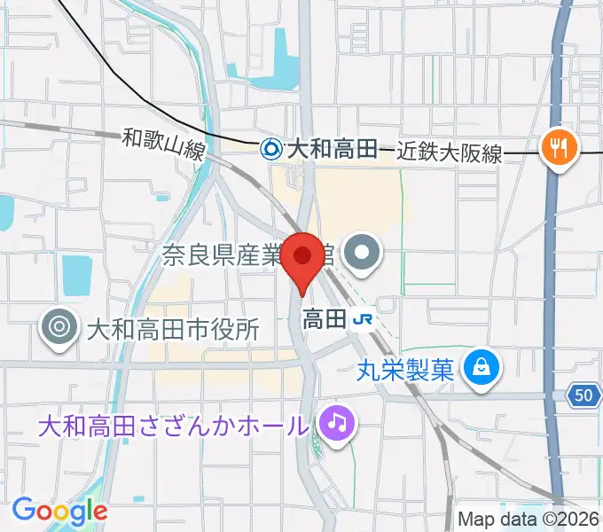 Music Salon Nakagawaの地図