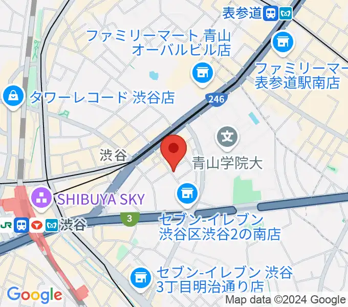 Blue-Gの地図