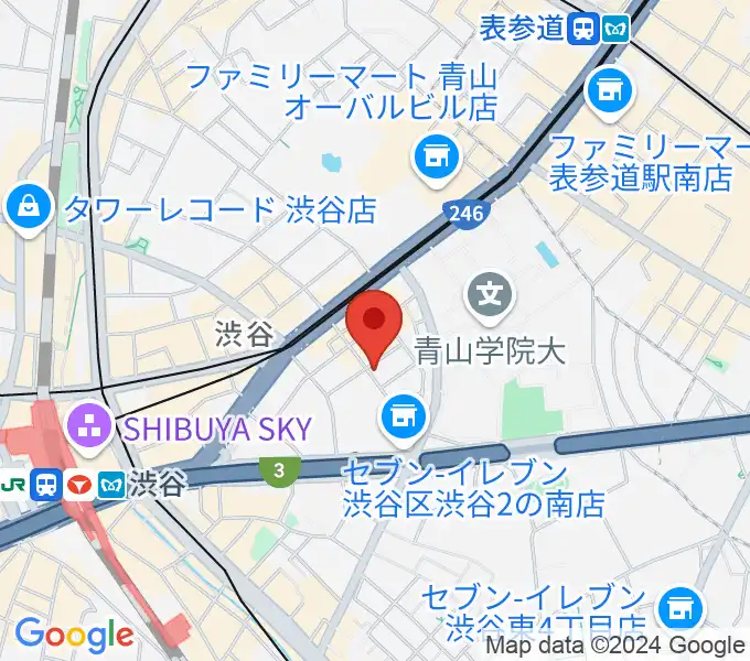 Blue-Gの地図