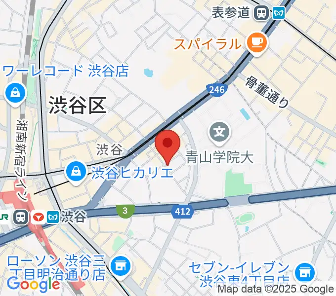 Blue-Gの地図