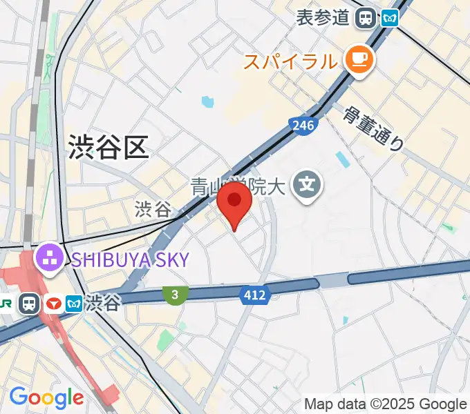 Blue-Gの地図