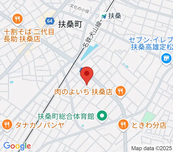 コイケ音楽教室の地図