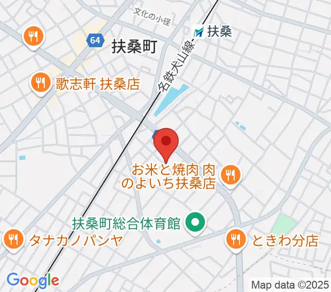 コイケ音楽教室の地図
