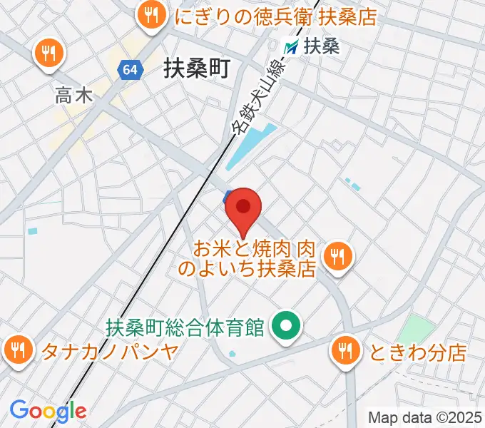 コイケ音楽教室の地図