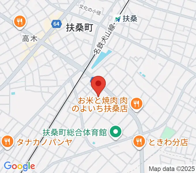 コイケ音楽教室の地図