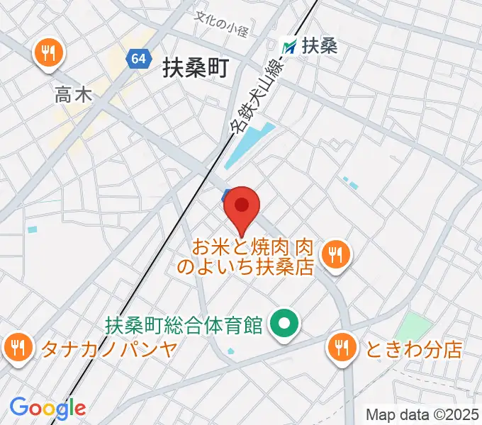 コイケ音楽教室の地図