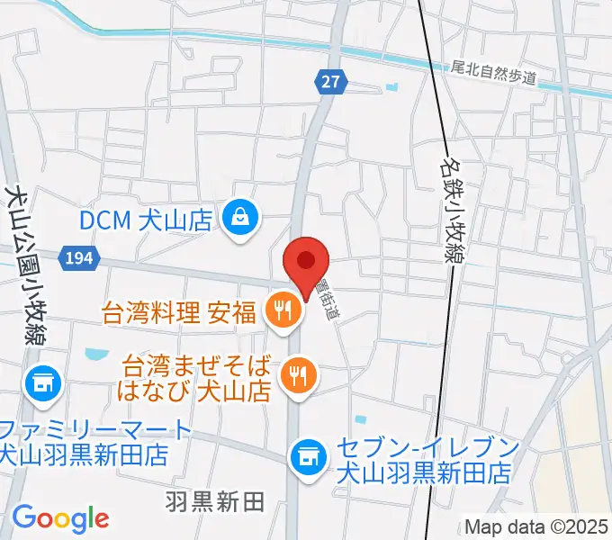 睦美音楽センターの地図