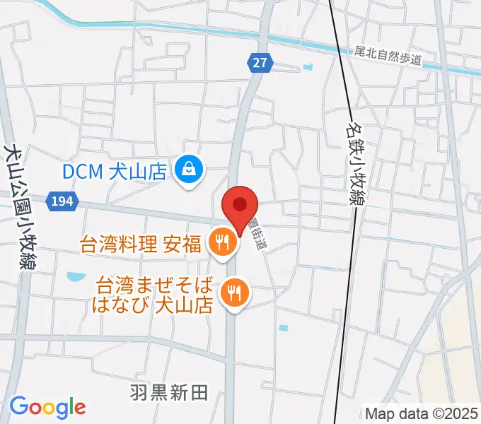 睦美音楽センターの地図