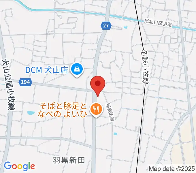 睦美音楽センターの地図