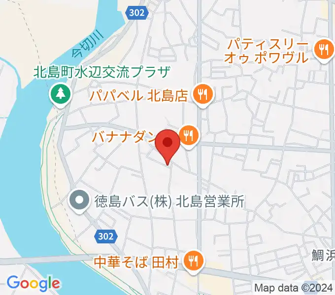 ドライブギターズの地図