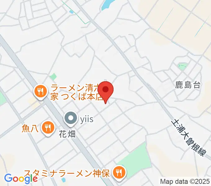 アーデン音楽館 花畑教室の地図