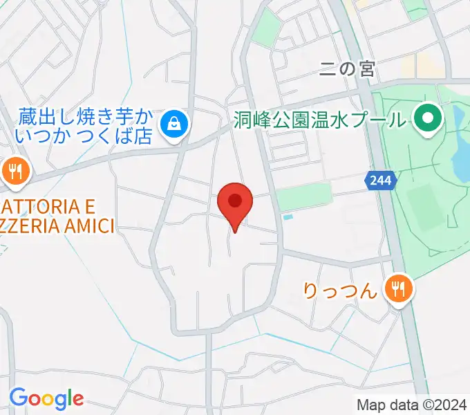 しょうじ音楽教室の地図