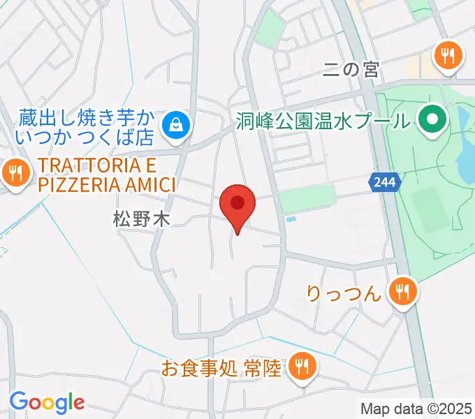 しょうじ音楽教室の地図