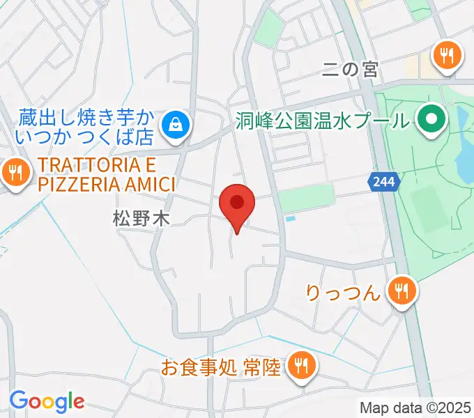 しょうじ音楽教室の地図