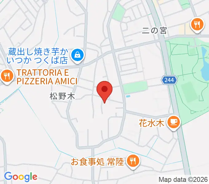 しょうじ音楽教室の地図