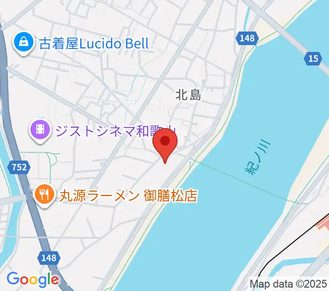 ギター・ピアノ教室 前田の地図