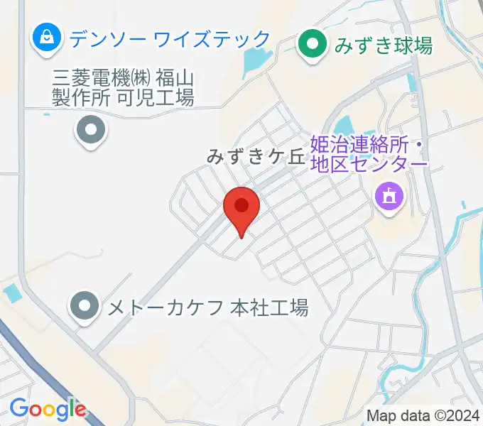 音楽教室ピアチェーレの地図