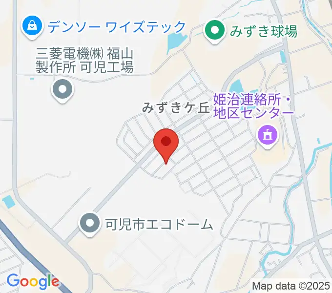 音楽教室ピアチェーレの地図