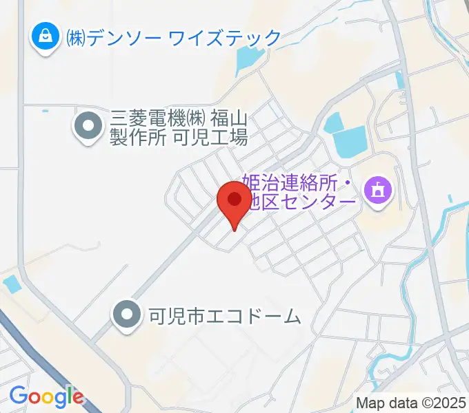 音楽教室ピアチェーレの地図