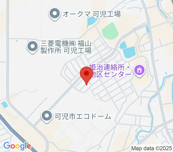 音楽教室ピアチェーレの地図