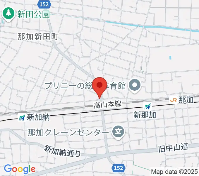 シャルテ音楽教室の地図