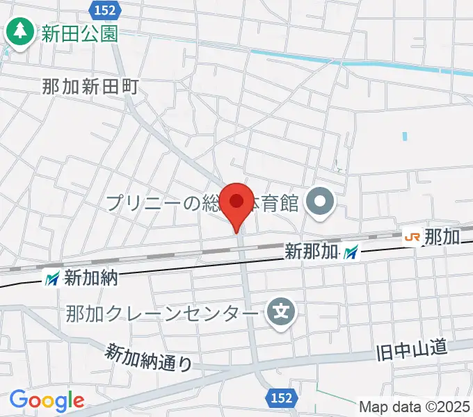 シャルテ音楽教室の地図