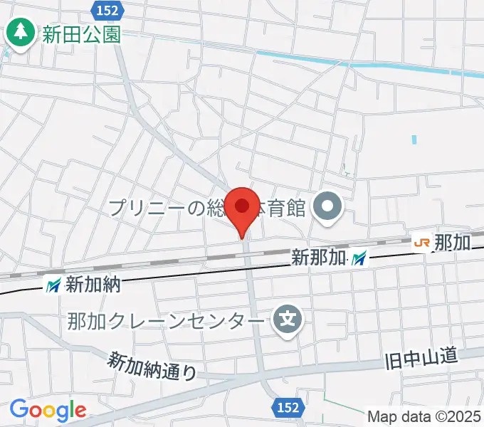 シャルテ音楽教室の地図